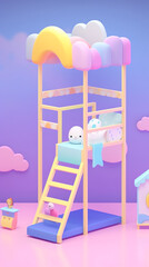 Cloud Ladder Fantasy