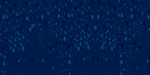 Blue Fintech Finance Technology Pixel Pattern Abstract Background. (English) Abstract Vector Background Business Technology Science eps10.