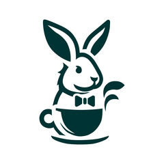 Rabbit in a Tea Cup Logo
