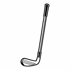 Golf club vector illustration