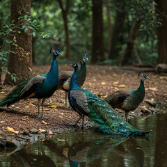 Obraz premium peacock