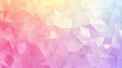 Obraz premium Abstract Pastel Triangular Geometric Pattern Background