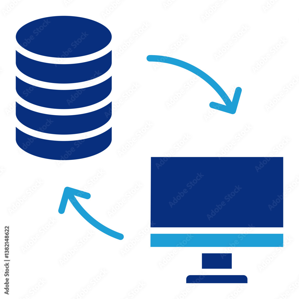 Poster api integration icon element for design