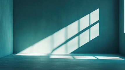 Fototapeta premium Empty room with sunlight