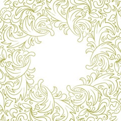 florals pattern. hand drawn florals vector background.