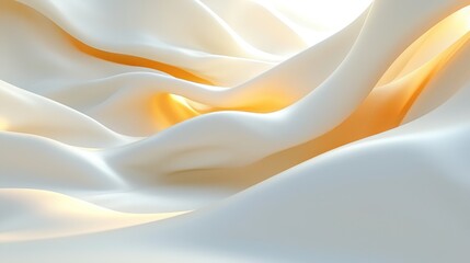 Obraz premium Abstract fabric folds in light