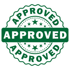 Approved Stamp Seal for Certification and Authorization

