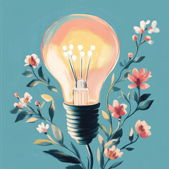 Bright idea for business growth 