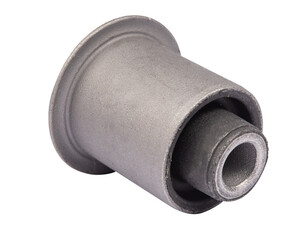 Set of car suspension silent blocks. Spare parts of the chassis of the car.