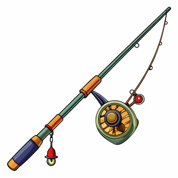 recommend clip art: fishing rod and reel