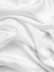 Obraz premium Gray satin fabric with a smooth, shiny texture exudes luxury and elegance. Its soft waves create decorative patterns, perfect for fashion, drapery, and stylish backdrops.