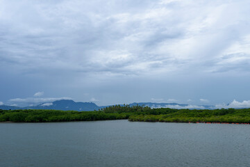 Fototapeta premium Ferry ride from Nadi to Tokoriki Island, Fiji