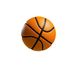 Fototapeta premium vibrant orange basketball with textured surface and black lines, perfect for sports enthusiasts and athletes. This captures essence of basketball culture and excitement