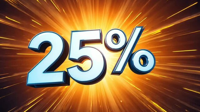 Don't miss out! grab this incredible deal with a whopping twenty five percent off today only! on transparent background