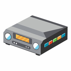 Obraz premium video cassette player