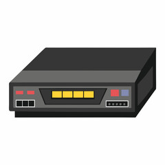 audio cassette player