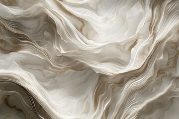 Obraz premium Abstract delicate waves of soft beige and cream textures and patterns