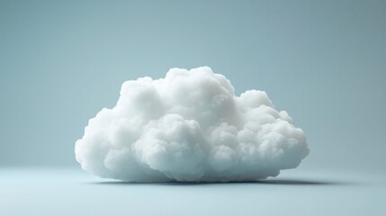 Elegant cloud symbolizing robust cloud infrastructure connectivity and modern digital solutions for businesses