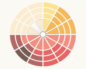 Obraz premium color palate