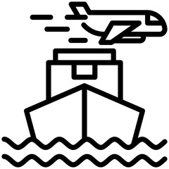 Shipments, icon for business to consumer, website, application, printing, document, poster design, etc