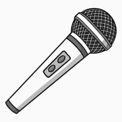 microphone vector illustration