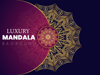 Elegant Luxury Mandala Background Design