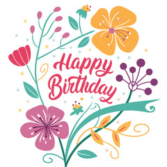 Happy Birthday, Happy Birthday wishing card, Happy Birthday celebration