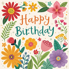 Happy Birthday, Happy Birthday wishing card, Happy Birthday celebration