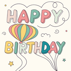 Happy Birthday, Happy Birthday wishing card, Happy Birthday celebration