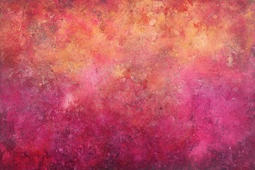 Fototapeta premium Vibrant Abstract Artwork with Fiery Red, Pink, and Gold Tones