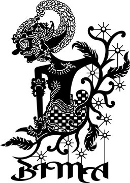 Javanese puppet characters. For Laser and Plasma cutting