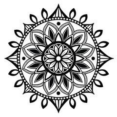  Mandala Design , Mandala art, Black and white Mandala