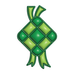 3D Minimalist Islamic Icon