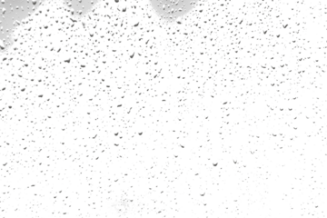 water drops on a glass