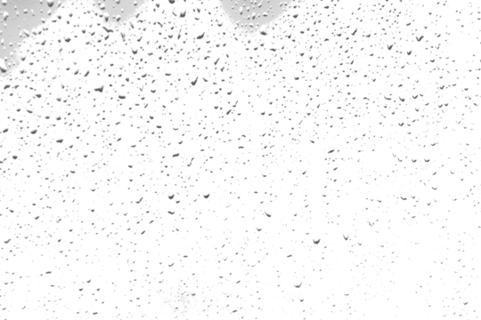 water drops on a glass