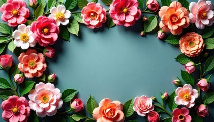 Artificial flower wall in a vintage setting , vintage, flowers, wall