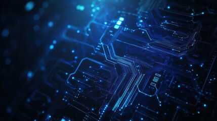 Obraz premium Abstract circuit board design