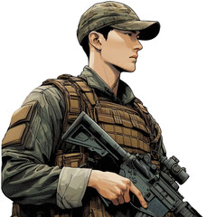 korean soldier