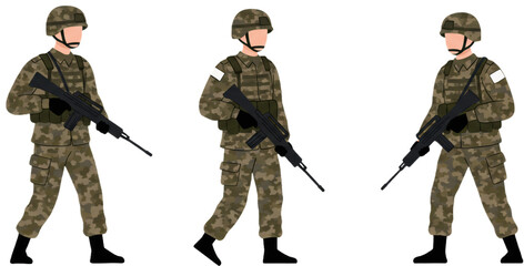 Obraz premium korean soldier