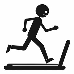 running man silhouette