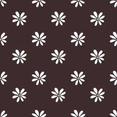 seamless floral pattern simple design vector illustration for fabric textile fashion