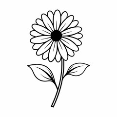 vector illustration of a flower
