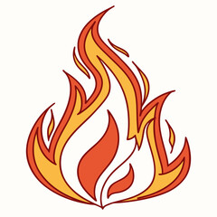 vector fire flames
