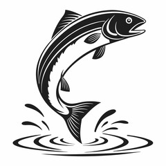 fish silhouette vector