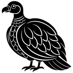 vector illustration of a bird