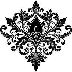 abstract floral ornament