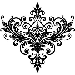 abstract floral ornament