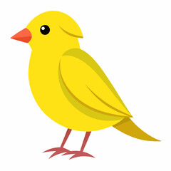 yellow bird on a branch