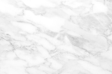 Obraz premium White marble background or texture and copy space, horizontal shape