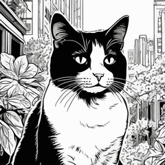 vector art cats for graphic design needs